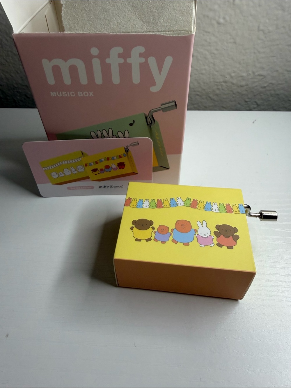 SECRET Miffy Music Box Blind Box